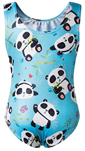 DANSHOW Leotards for Girls Gymnastics Dance Ballet Tank Sparkly One Piece(4081-S)