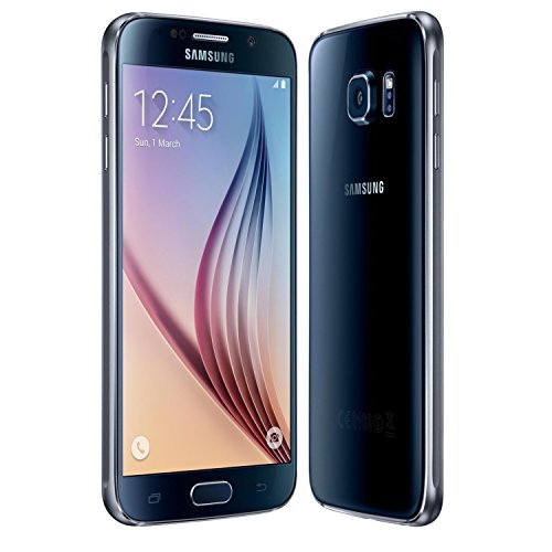 SAMSUNG Galaxy S6 SM-G920F 12,9 cm (5.1") 3 GB 32 GB SIM única 4G Negro 2550 mAh - Smartphone (12,9 cm (5.1"), 3 GB, 32 GB, 16 MP, Android 5.0, Negro)