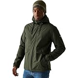 Regatta Chaqueta Impermeable Sterlings para Hombre, Verde, 5XL Grande