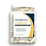 Bulk Buy Probiotic Blend - 350CT Value Size Bottle of Multiple Strains of Key Bacteria Include Lacto