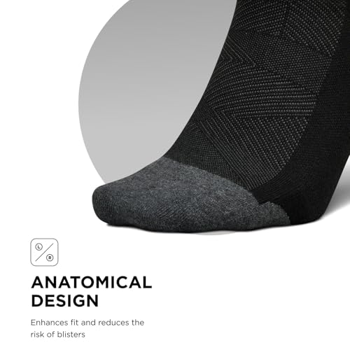Feetures Elite Max Cushion Quarter Sock- Athletic Running Socks for Men & Women, Targeted Compression, Moisture Wicking4
