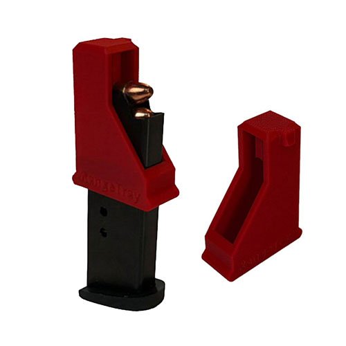 RangeTray Ruger LC380 .380 Caliber Magazine Loader Speedloader (Red)