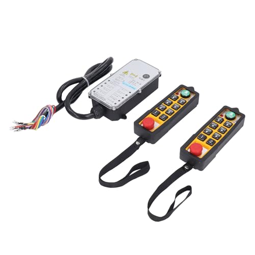 Controle Remoto Industrial do Crane, Alça Dupla 6 Teclas Receptor de Transmissor de Interruptor Sem