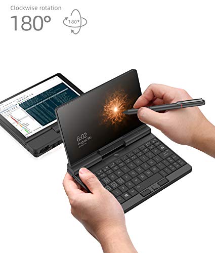 中古良品 One Netbook One Mix A1 7インチタッチスクリーン タブレットPC Windows10 m3-8100Y メモリ8GB 爆速SSD512GB QZUKOY One-Netbook One Mix A1PRO 7 inch Pocket PC Intel M3-8100Y