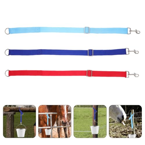 HANABASS 3Pcs Alça De Balde De Cavalo Cabides Alça De Balde De Nylon Ajustável 50. 8-76. Alça De Sus