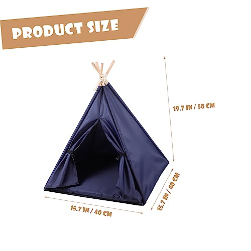 Niche pour chat lavable tipi imperméable VICASKY contre les mauvaises odeurs - 7