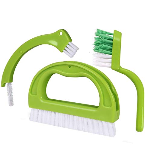 ebuyerfix® 3 in 1 - Grout Brush Tile Cleaner Brush, Joint Scrubber for Deep Cleaning, Scrubbing Grouting Products Perfect for Bathroom, Kitchen & Tile floor Cleaning