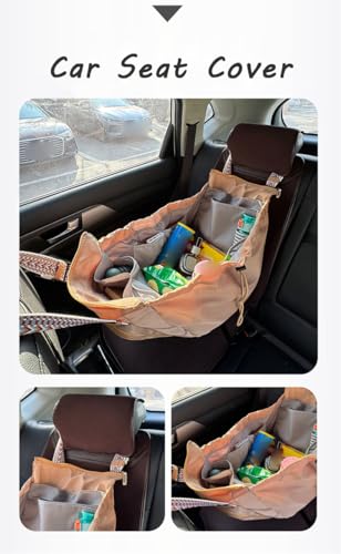 Transformable Cradle Bag, Large Capacity Versatile Travel Tote Bag & Car Seat Cover,for Women (Blue)2