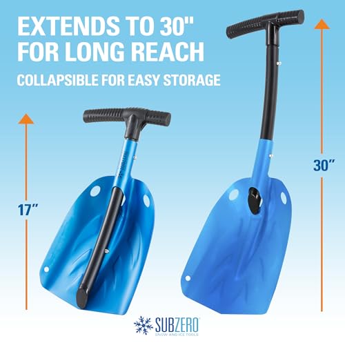 SubZero 17222 Collapsible Snow Shovel, Light Weight