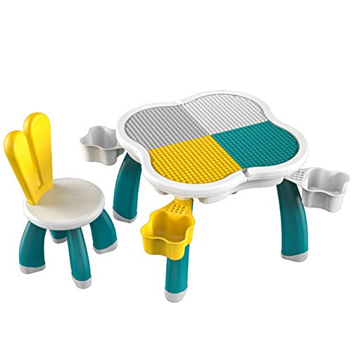 Table d'activités multifonction pour enfants avec chaise lapin - 2
