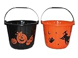 Seau Citrouille à Bonbons Mix 20cm