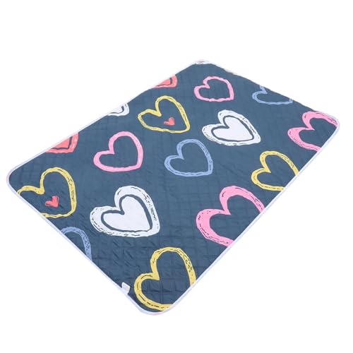 POPETPOP Protector de Colchón Reutilizable para Ancianos y Mujeres, Cómodo, de Poliéster y Algodón, Adecuado para Proteger la Cama Hogar