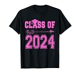 Photo Gallery classe di 2024 camicia rosa ragazza maglietta Photo Gallery classe di 2024 camicia rosa ragazza maglietta