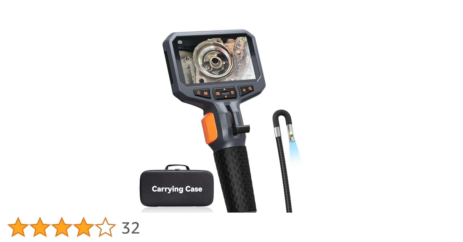 Teslong 先端可動式ファイバースコープ 極細い5.5mm スコープ Amazon.co.jp: Teslong 先端可動式ファイバースコープ 内視鏡