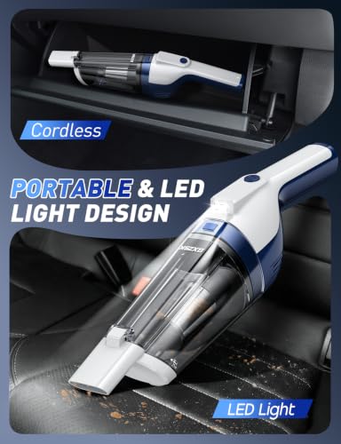 Image of Gxzsk Handheld Vacuum Cordless, Hand Held Vacuum, Car Vacuum Portable