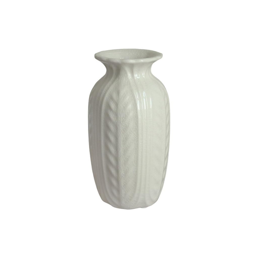 SLEEVE Vases Home Decor Ceramic Vase Simplicity Home Living Room Flower Arrangement Flower Vessel Office Desk Ornaments(A)
