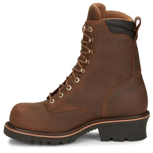 Chippewa mens Valdor 8 Inch Waterproof Composite Toe Work Boots3