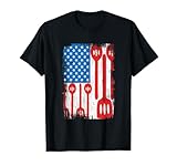 Cuisinier patriotique américain Cuisinier enthousiaste T-Shirt