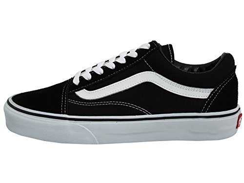 Vans Vans Unisex Old Skool Skate Shoe Men, Black/White 8.5