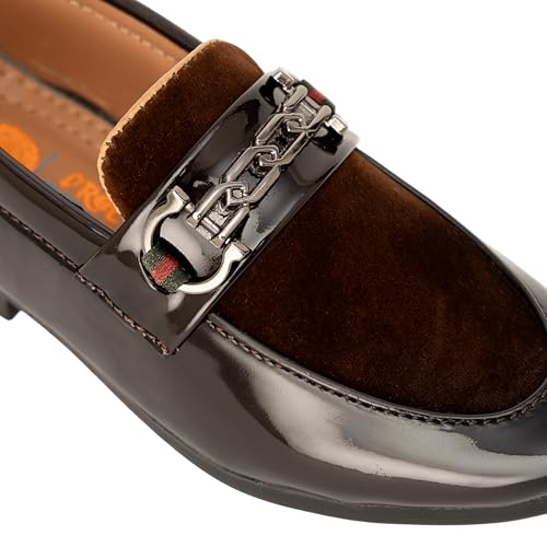 Image of SIYA Freeplay Loafers /Shoes for Boys /Kids, Casual and Party Footwear for Age 2 to 10 Years - Black, Brown, Tan