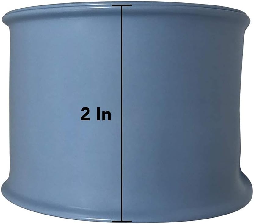 Puri Tech 2 Inches x 50 Feet Clamps Included Durable Swimming Pool Filter Backwash or Draining Hose Chemical and Weather Resistant Vinyl