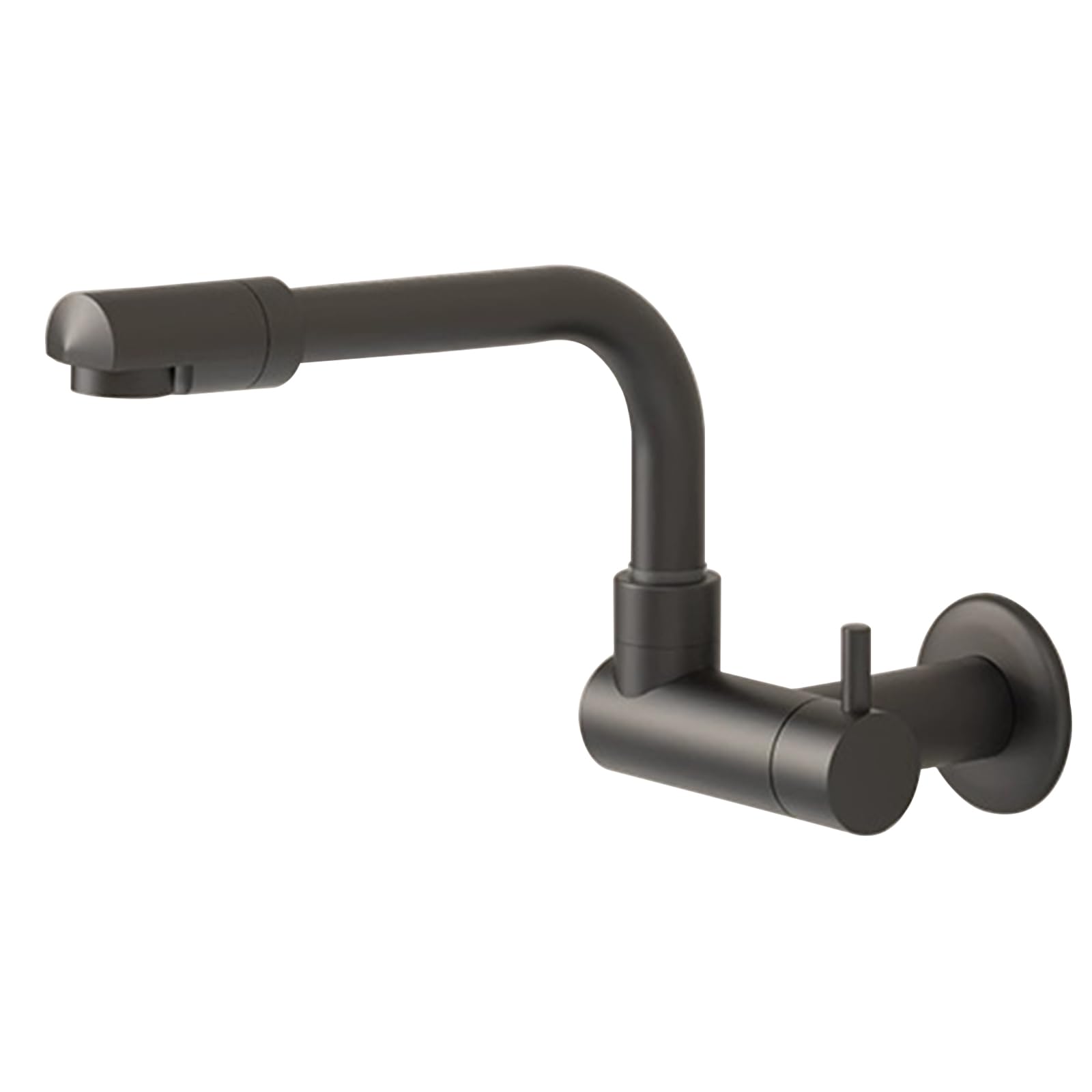 Grifo de cocina de 360° con extensor flexible gris de 35 cm para lavado completo