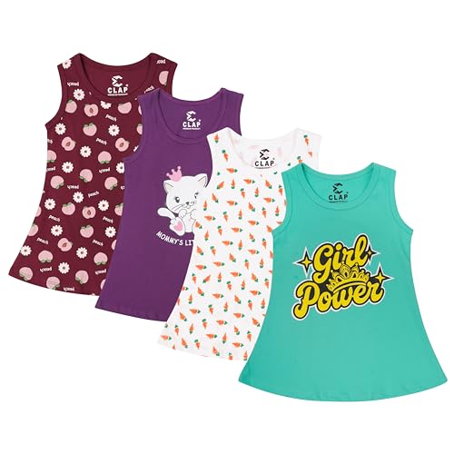Image of CLAP Baby Girl's Midi Dress (Pack of 4)