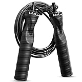 Fit2Live Springseil für Fitness – Premium Gym Workout Seil mit verstellbarer 2,7 m Länge, ideal für Crossfit, Speed-Training, Springen, Boxen und Sport