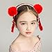 Ecuupas The Spring Festival Headband Chinese New Year Hairbands for Women Girls Kids Head Wear Gifts The Spring Festival Head Accessories Head Wear Gifts