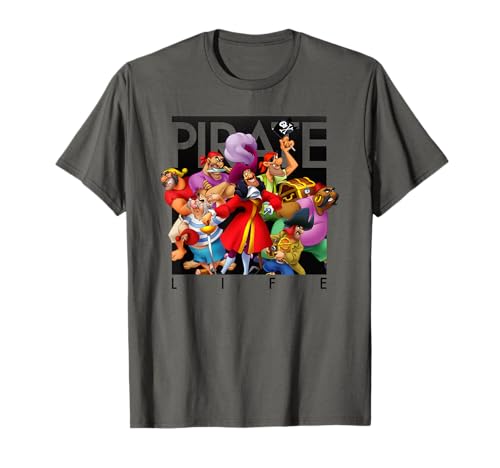 T-shirt Peter Pan Hook avec imprimé pirate de haute qualité graphique