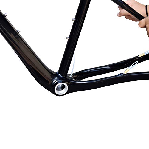 AideTek Full Carbon UD Clear Coating 700C Mountain Bike Clear Frame 650 (no Fork)