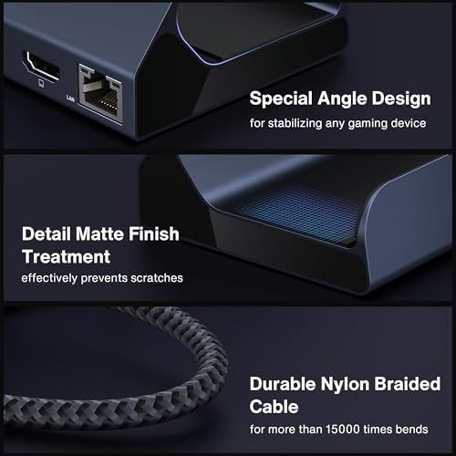iVANKY 4K@144Hz Steam Deck Dock, 8-in-1 Docking Station with 100W Adapter - image 9
