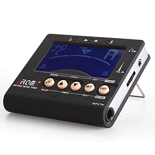 AromaR AMT-550B 管楽器 デジタルチューナー メトロノーム 3イン1 サックス クラリネット フルート 木管用