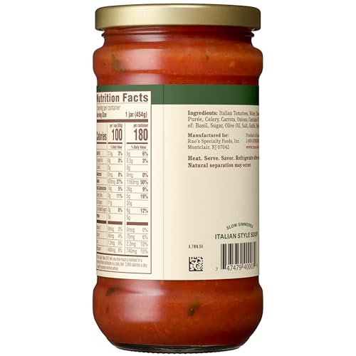 Image of Rao's Made For Home Tomato Basil Soup, 16 oz