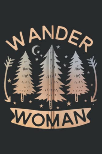 Wander Woman Hiking Gear Exploring Adventure Seeker Camping Zip: Lined For Memo Diary Journal, Memo Diary Subject Notebooks Planner for Travelers, Students, Office - 6" x 9", 120 Pages image 2