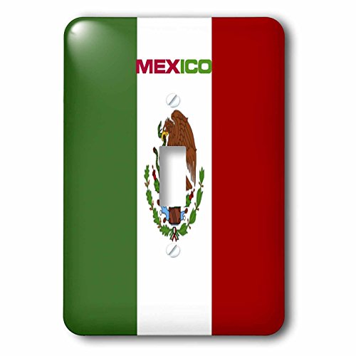 3dRose LLC lsp_60634_1 Chave única bandeira do México