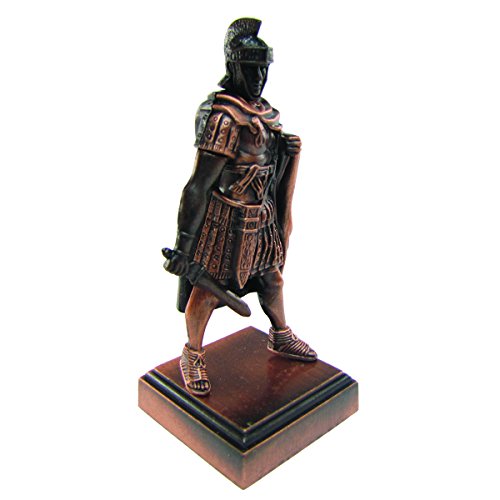 TG,LLC Treasure Gurus Bronze Metal Roman Gladiator w/Warrior Mask Replica Die Cast Pencil Sharpener