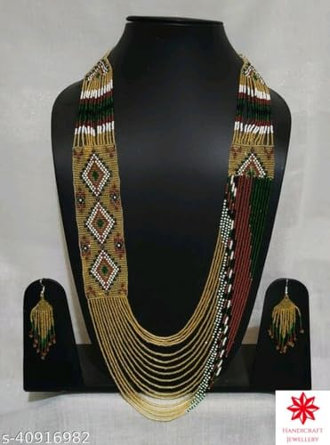 Gerdan ucraniano hecho a mano LKBEADS collar cascade multicolor 2