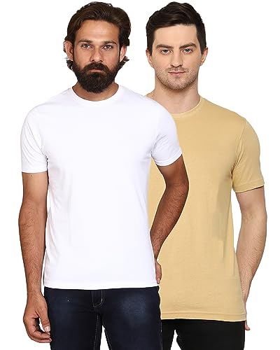 Image of Men's Regular Fit T-Shirt (Pack of 2)
