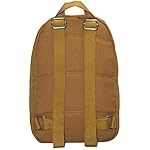 Carhartt Mini Backpack, Everyday Essentials Daypack for Men and Women, Brown, One Size - Image 4