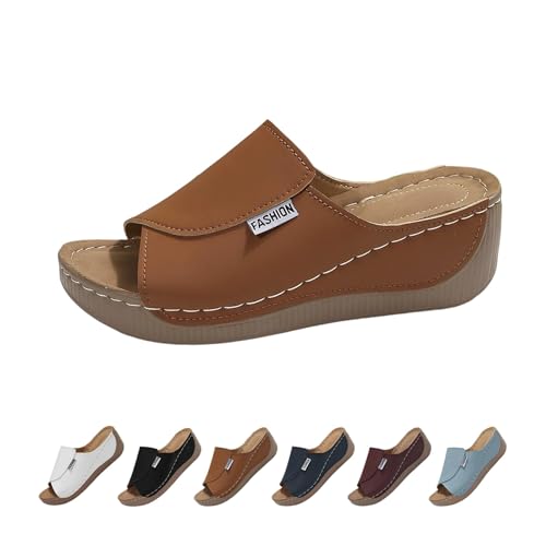 Summer Orthotic Sandals for Women 2025,Womens Orthotic Sandals with Arch Support,Orthopedic Sandals for Women Dressy Comfortable Arch Support,Casual Walking Sandals for Women