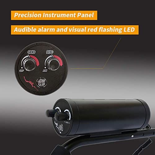 Supereye Underwater Metal Detector For Professional Adults, Precise Sensitivity 8.6"Coil, Small Object Filter,Led & Alarm With Headphone,Ip68 Full Waterproof Submersible Up To 130 Ft For Scuba Diving. #TOP3