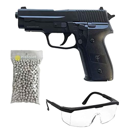 Saigo Defense Pack Airsoft Pistolet modèle SG00003 à Ressort/matière: Plastique Haute résistance/Puissance 0.5 Joule/livré avec Accessoires, Noir