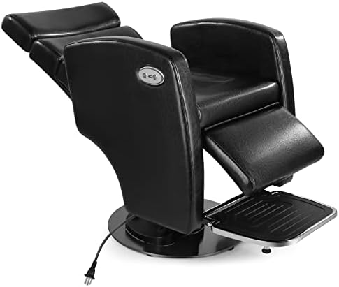 Artist hand Electric Barber Chair, Electric Lifting Recline Chair, All Purpose Hydraulic Beauty Salon Styling Chair for Beauty Shop,165 Degree Electric Recline
