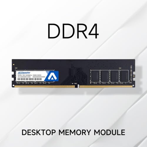 Image of Acclamator DDR4 RAM 16GB (2x8GB) 3200MHz PC4-25600 XMP CL18 1.35V DIMM