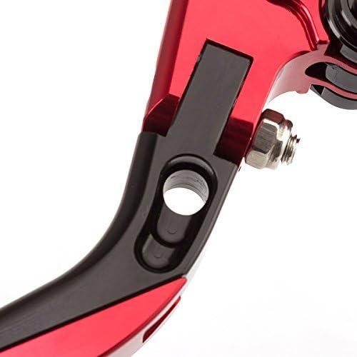Miniatura 49 de FXCNC Billet Folding Extendable Adjustable Brake Clutch Levers Compatible with Raptor YFM660 01-04, TTR125L/LE/LW 00-16, Banshee 350 02-06