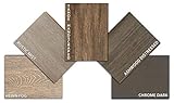 Hardwood Bamboo Flooring - 5 Color Sample Pack - Glorious Greys by Ambient Bamboo