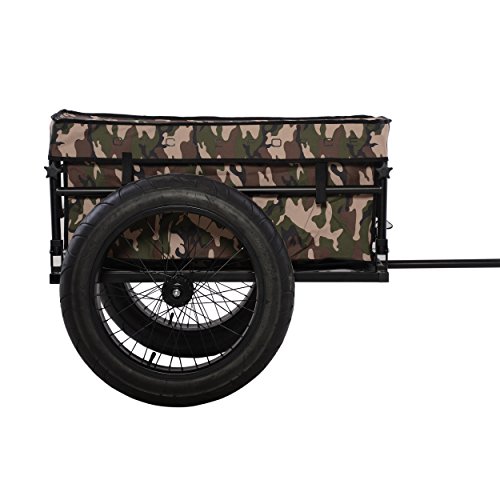 Cycle Force Voyager Outdoors Bicycle Cargo Trailer With Open Compartment #TOP1