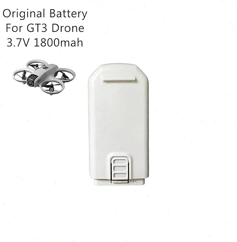 Miniatura 2 de V66 Mini Drone Batería Original 3.7V 1800mAh Lipo Batería para D16 GT3 V66 i1 PRO Quadcopter Drone (2 unidades)