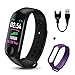 Produktbild Plus Bluetooth Smart Watch, Herzfrequenz-blutdruck-gesundheits-wasserdichte Uhr M3 Pro Wristband Fitness Tracker Watch Sülze